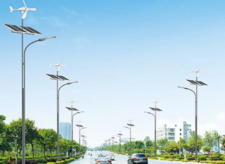 湖南省长沙市风光互补太阳能路灯工程